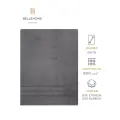 Полотенце махровое BELLEHOME Антрацит, 50х70, 50% хлопок, 50% бамбук