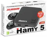 Игровая приставка 16bit - 8bit Hamy 5, 505 игр, Classic Black