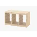 Стеллаж горизонтальный Труфаст Trofast для хранения игрушек, сосна, без контейнеров