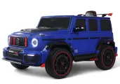 Детский электромобиль RiverToys Z777ZZ полноприводный, c дистанционным управлением, одноместный синий