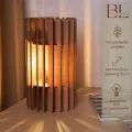 Настольный светильник из дерева, Brillight