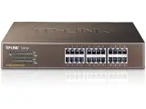TP-Link TL-SF1024 24-портовый коммутатор 10/100 мбит/с, стальной корпус высотой 1U, монтируется в 19-дюймовую стойку