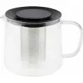 Чайник заварочный из боросиликатного стекла с фильтром Mallony Skandi, 1.5 л