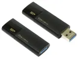 Флеш накопитель 32Gb Silicon Power Blaze B05, USB 3.0, Черный