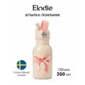 Бутылка для воды детская с трубочкой, поильник Elodie Rosy Bow, 350 мл