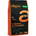 Alleva Natural Puppy Chicken & Pumpkin Medium сухой корм для щенков с курицей и тыквой - 800 г х 2 шт.
