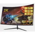 27 2K Монитор изогнутый TIhesun 2560x1440,180 Гц, IPS, черный