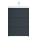 Тумба под раковину AM.PM GEM S напольная, 60 см, 3 ящика, графит матовый