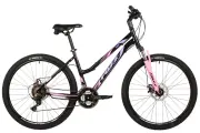 Женский велосипед Foxx Latina 26 (2025), стальная рама, размер 15, черный