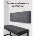Спинка мягкая на стену для банкетки и кровати