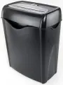 Шредер для бумаги, скобы и пластиковых карт гелеос УД15-2, фрагмент 5,9 мм, до 12 листов, секретность P-2, корзина 15 л