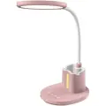 Светильник настольный светодиодный с подставкой под телефон Uniel ULM-D150 15W/3000-6500K/DIM PINK