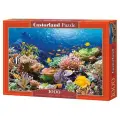 Пазл Castorland Coral Reef Fishes (C-101511), 1000 дет., светло-розовый