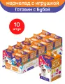 Мармелад жевательный Sweet Box Свит Бокс с игрушкой, Готовим с Бубой, 10 шт по 10 г
