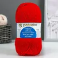 Пряжа Пехорский текстиль Ангорская теплая, 60% акрил, 40% шерсть, 480+-29 м, №088, цвет Красный мак, 5 шт по 100 г