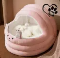 Мягкий домик с подушкой для кошек и собак Размер: L - (52*50*40см) до 12 кг +подарок ( укажите кому приобретаете)