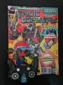Журнал комикс Трансформеры (Transformers Prime) №2, 2013, двусторонний плакат Оптимус Прайм, Старскрим с игрушкой Оружие Автобота