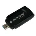 Сетевой адаптер WiFi+Bluetooth Gembird 1.3 Гбит двухдиапазонный с антеннами USB WNP-UA-020