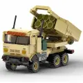 Конструктор M142 HIMARS американская реактивная система залпового огня, 443 детали