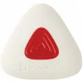 Ластик BRAUBERG Trios PRO, выгодный комплект 36шт, ластик 36х36х9мм, пластик. держатель, 880450