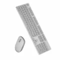 Клавиатура и мышь беспроводные Xiaomi Wireless Keyboard and Mouse Set 3 WXJS03YM (White/Gray) EN