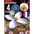Менажница 4 секции из фарфора LORAINE 60041