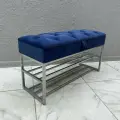 Банкетка с ящиком в прихожую для обуви 100х35х55 см STEEL MEBEL (БПХ-0К5)