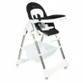 Стульчик для кормления 2 в 1 шезлонг Tommy Bon appetit чёрный