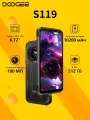 Смартфон DOOGEE S119 32(8+24)/512 ГБ,100 МП AI основная камера,10200 мАч,6,72 FHD+, NFC, красный