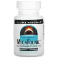 Source Naturals MegaFolinic (Биоактивная форма фолиевой кислоты) 800 мкг 120 таблеток