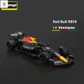 Металлическая коллекционная модель болида Формулы-1 Burago1:43.2022 Вистапен. RedBull R818. 1 #