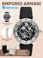 Наручные часы EMPORIO ARMANI Mario, синий, черный