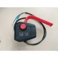 Выключатель для электрической газонокосилки с вилкой