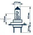 Лампа H7 24V 70W Heavy Duty NARVA арт. 487293000
