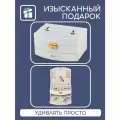 Шкатулка для украшений и бижутерии / Коробка для колец / Органайзер под украшения Tribeca White