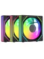 Вентилятор для корпуса Ocypus Gamma F12 UNI BK ARGB (3 шт.) (Gamma-F12-BK3AM00U-GL)