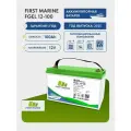 Тяговый аккумулятор First Marine MFGEL 12В, 100Ач, аккумулятор для лодки, мотора, 1 шт.