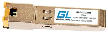 SFP модуль GL-OT-SGRJ45. Gigalink