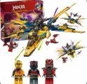 Конструктор Ниндзя Суперштормовой самолет Раса и Арина, 510 деталей