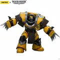 Подвижная фигурка Warhammer Ересь Хоруса JOYTOY 30K 1/18 Имперские кулаки Legion Cataphractii Terminator Squad Legion Cataphractii with Lightning Claws Подарочная модель