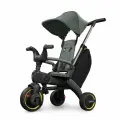Складной трехколесный детский велосипед - коляска с родительской ручкой Doona Liki Trike S3, цвет: Slate Green