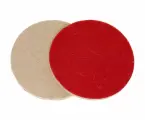 Круг полировочный 125х6мм войлок самоклеющийся 2шт, 440064, автодело