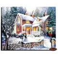 Папертоль Зимнее утро 20*26см. - РТ150085, Магия Хобби. Карты для изготовления 3D картин, для домашнего декора