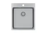 Мойка Kuchenstern HERD 45 556SS50 Нержавеющая сталь SS, врезной монтаж