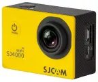 Экшн камера SJCam SJ4000 WiFi желтая с креплением, водонепроницаемая FullHD
