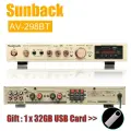Sunbuck AV-80 Bluetooth усилитель 2000 Вт, 298BT Golden, EU Plug