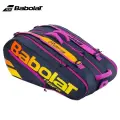 Babolat PURE AERO RAFA Series Теннисный Рюкзак Фиолетово-желтый, Розовый