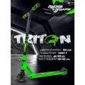 Самокат -снегокат PLANK TRITON 2022 NEON-GREEN-BLACK (зеленый)