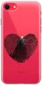Силиконовый чехол на Apple iPhone SE (2022) / SE (2020) / 8 / 7 / Эпл Айфон СЕ 2022 / СЕ 2020 / 8 / 7 с рисунком Lovely Fingerprints