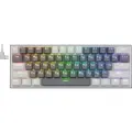 Клавиатура Redragon Fizz Pro (sw maple) беспроводная белый/серый (70670)